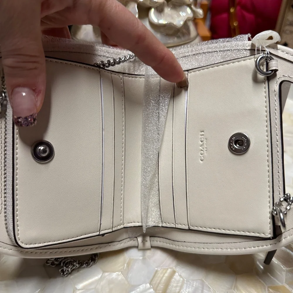 NWT Coach Top Handle Card Case So Nice!